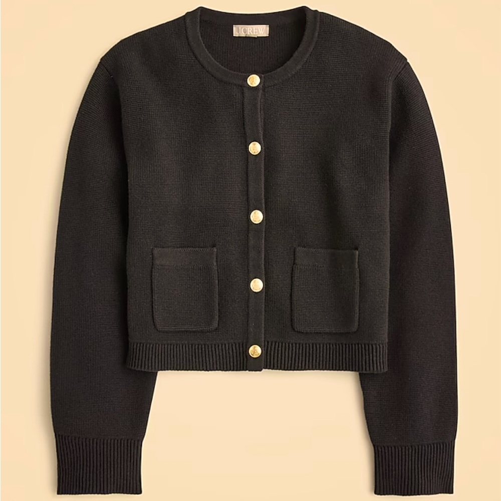 Jcrew Emilie cardigan jacket, navy size L